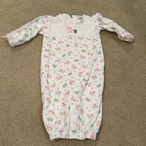 Baby threads bunny gown